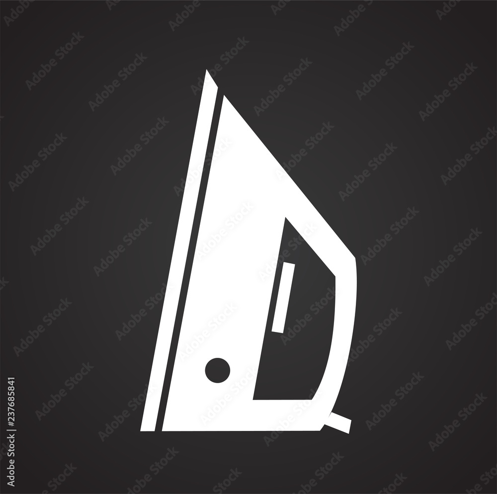 Iron icon on white background for graphic and web design, Modern simple vector sign. Internet concept. Trendy symbol for website design web button or mobile app Iron icon on white background for graphic and web design, Modern simple vector sign. Internet concept. Trendy symbol for website design web button or mobile app