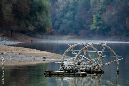 Wreck in the Danube