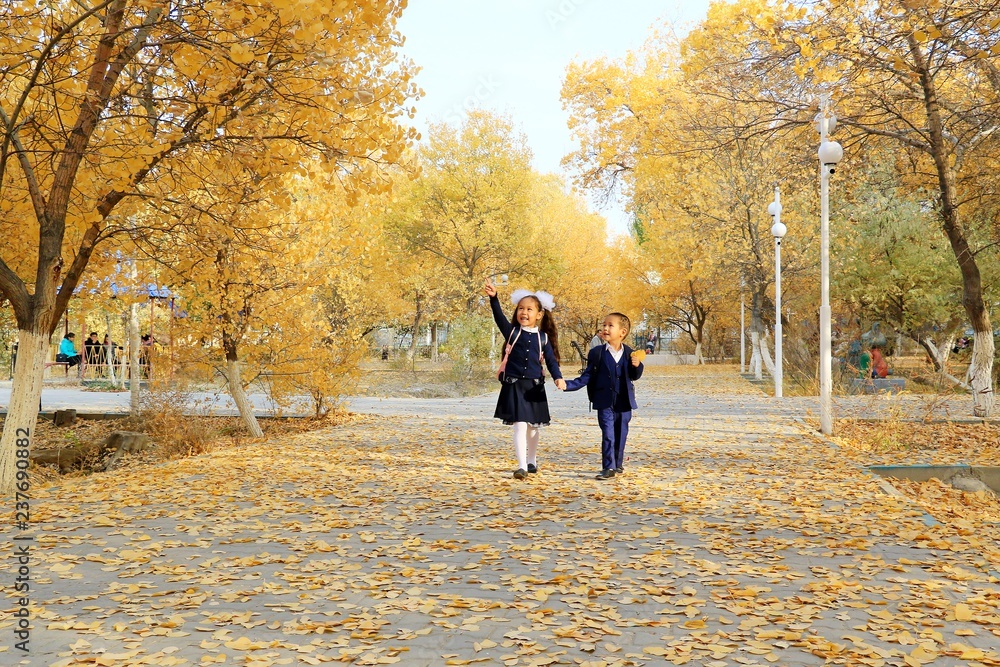 Fototapeta premium Мы, и осень 