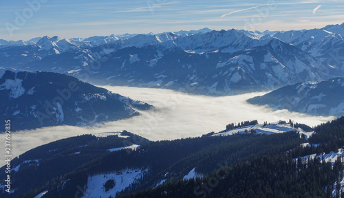 Wallpaper Mural view of mountains Torontodigital.ca
