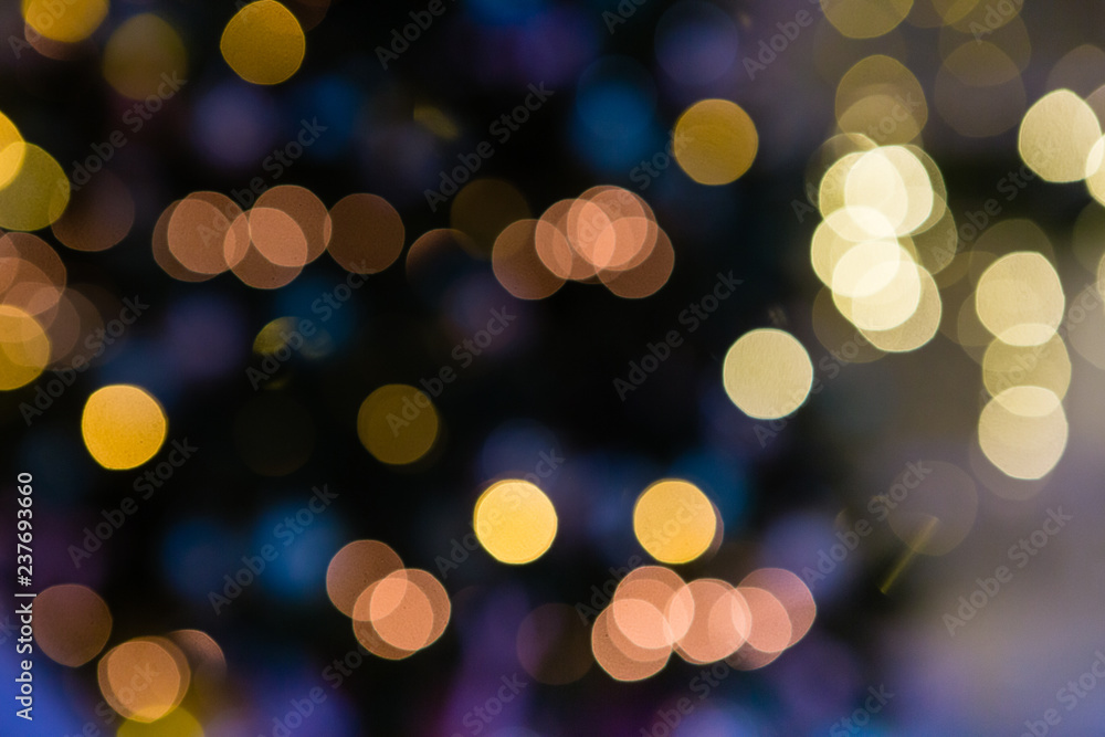 Obraz premium Blurred background with bokeh lights