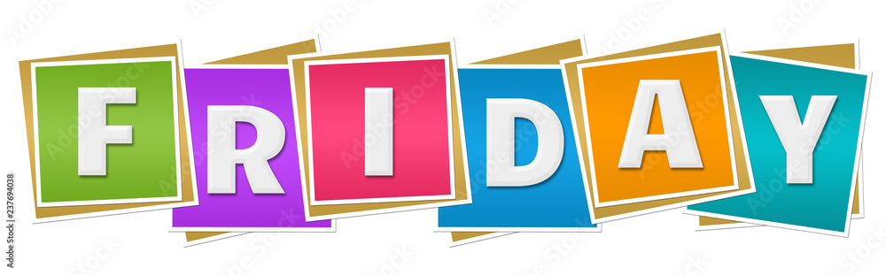 Firday Colorful Blocks 