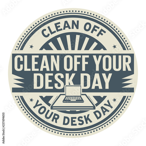 Clean Off Your Desk Day