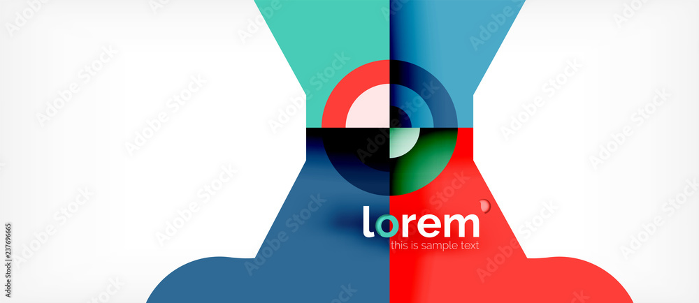 Abstract round elements composition background, organic design Abstract round elements composition background, organic design