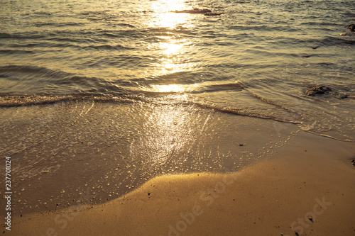 wave on the beach