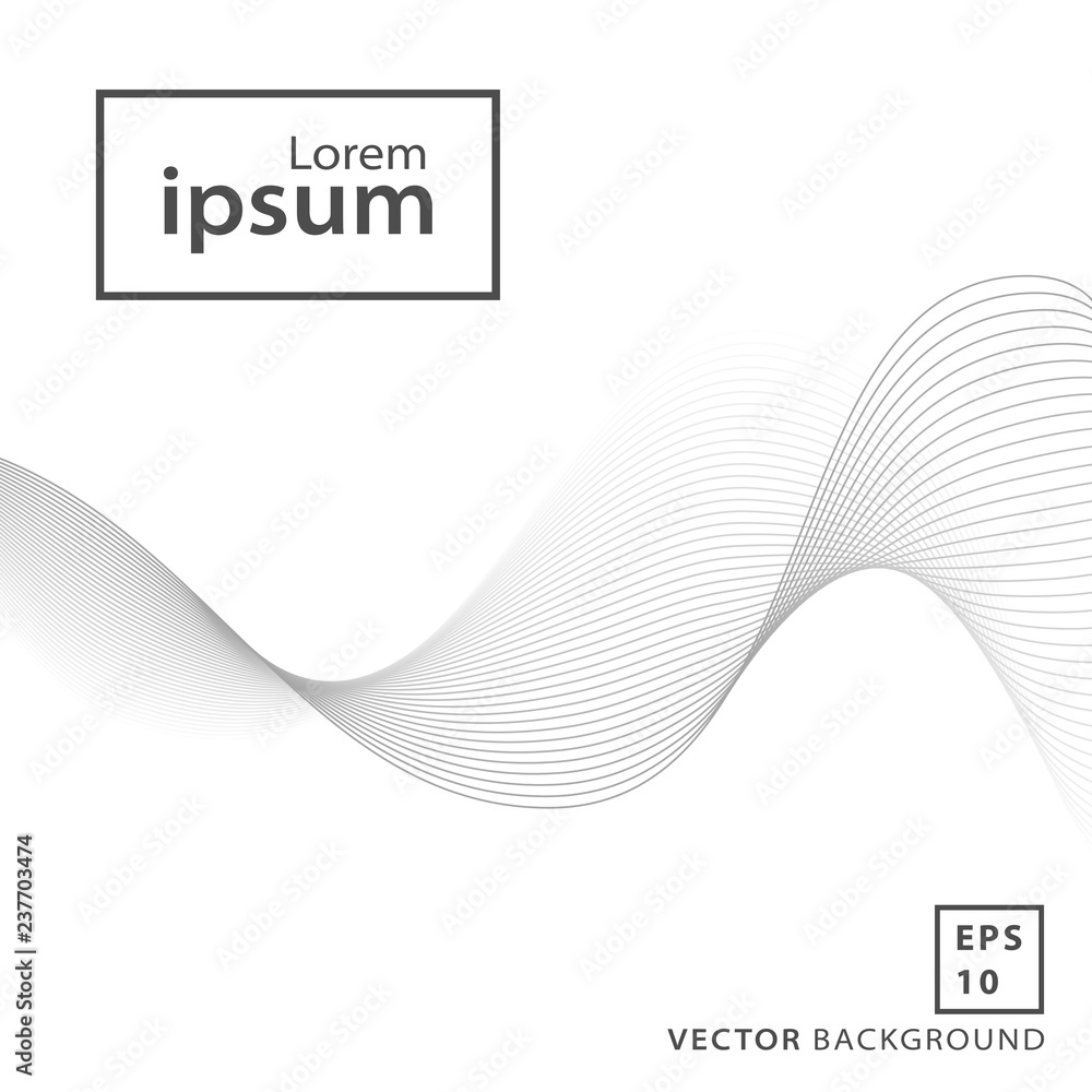 Fototapeta premium Wave background