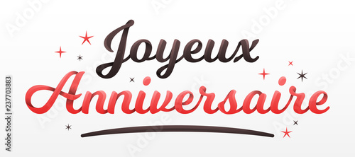 Joyeux Anniversaire