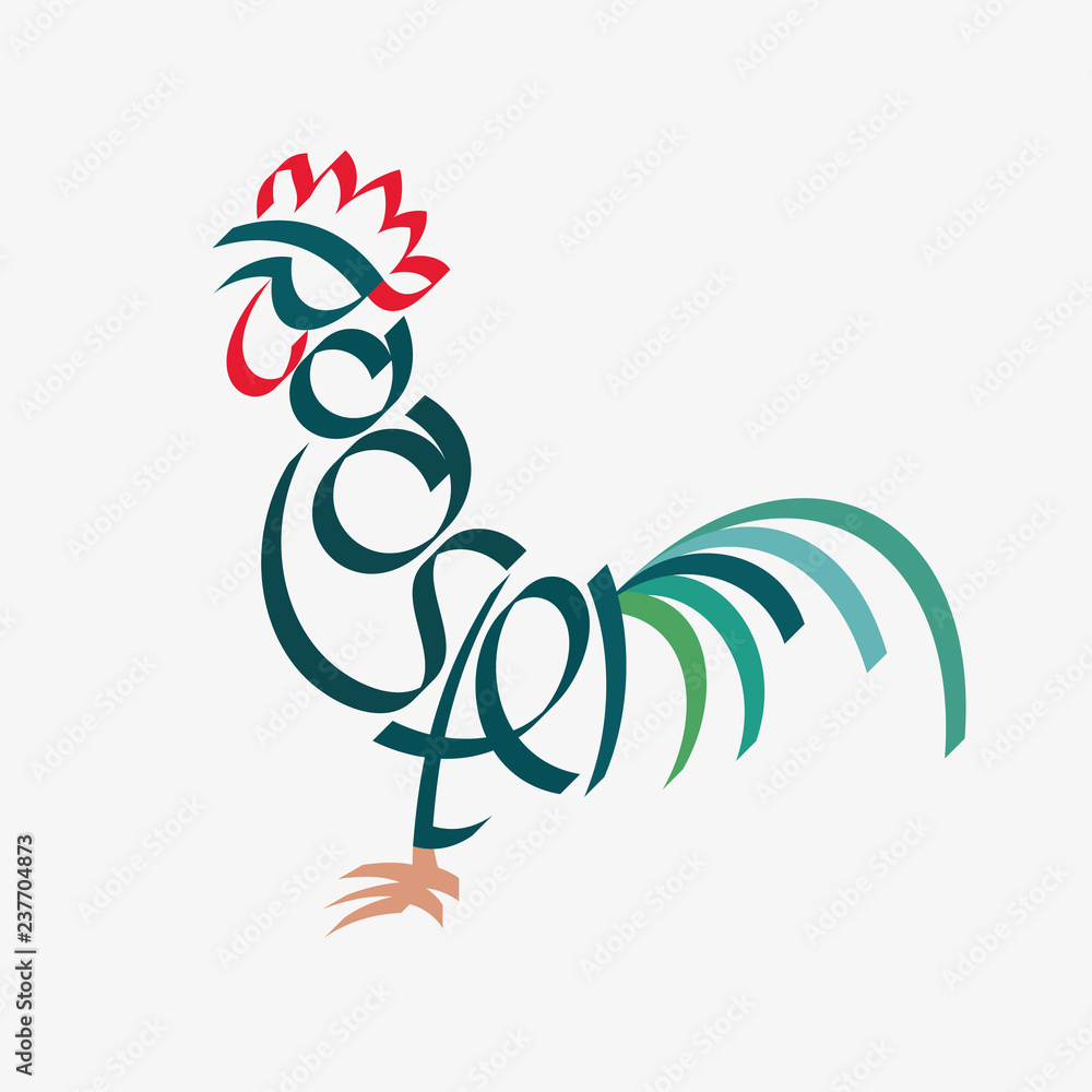 Animal typography, animal calligraphy, animal logo, animal logotype. Rooster typography, rooster calligraphy, rooster logo, rooster logotype. Stock Vector | Adobe Stock Animal typography, animal calligraphy, animal logo, animal logotype. Rooster typography, rooster calligraphy, rooster logo, rooster logotype. Stock Vector | Adobe Stock