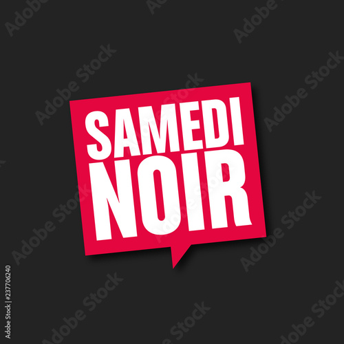 samedi noir