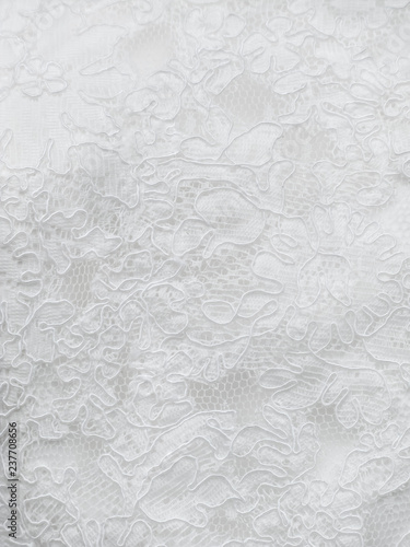 Brautkleid mit Spitze Close-up