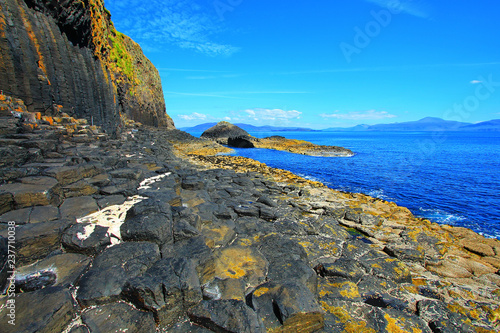 Isle of Staffa, Inner Hebridies, Scotland photo