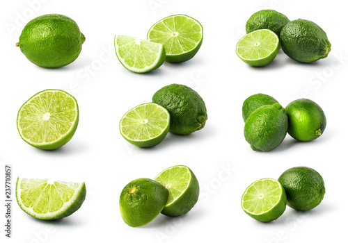 Canvas Print lime citrus fruit