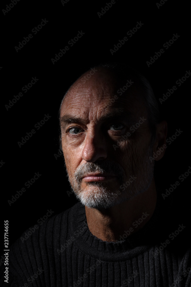 portrait of mature man self confident portrait of mature man self confident