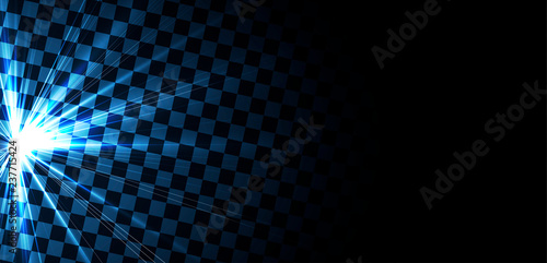 Slika na platnu Racing speed background, vector illustration abstraction in car track