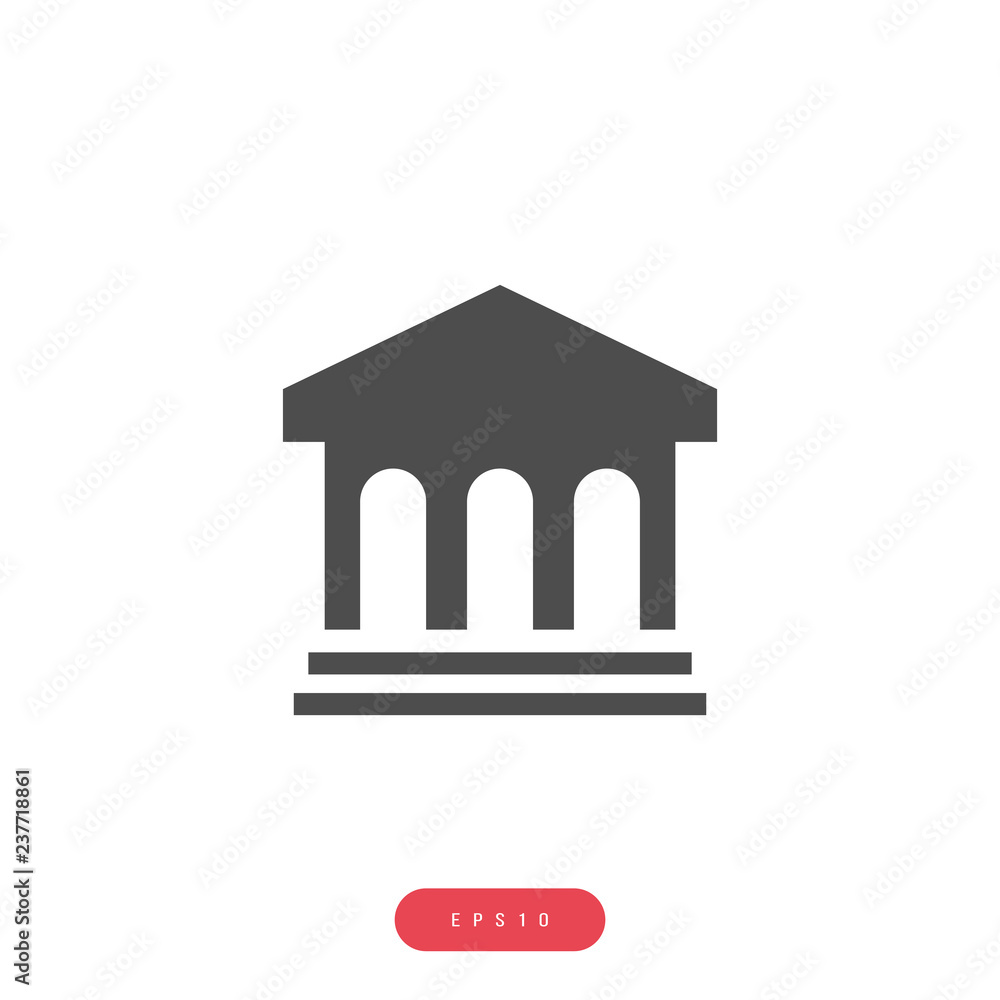 bank icon symbol bank icon symbol