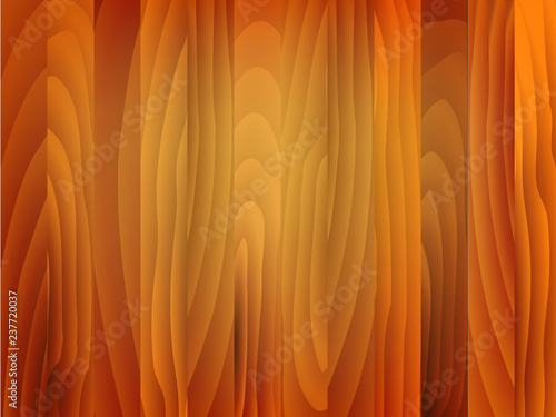 Vector wood banner background. Warm colorful palette.