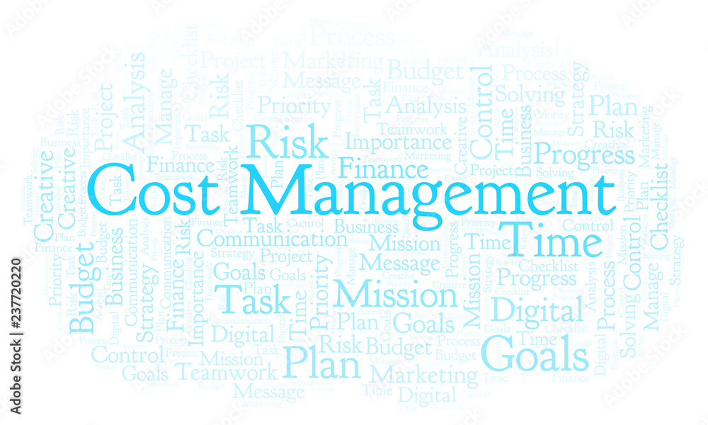 Cost Management word cloud, made with text only. Cost Management word cloud, made with text only.