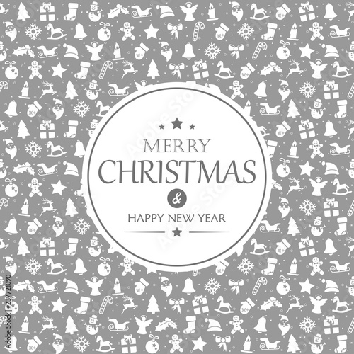 merry christmas and happy new year greetings