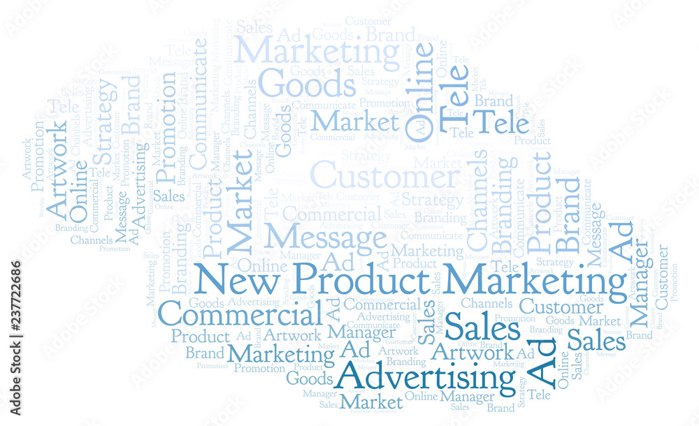 Word cloud with text New Product Marketing. Word cloud with text New Product Marketing.