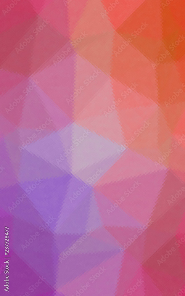 Obraz premium Illustration of Vertical purple and red pastel through Tiny Glass background.