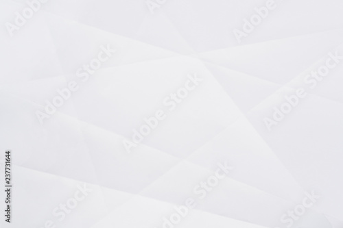 Texture of white crumpled paper for background