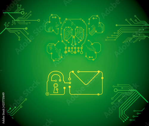 E-Mail Program, circuit board
