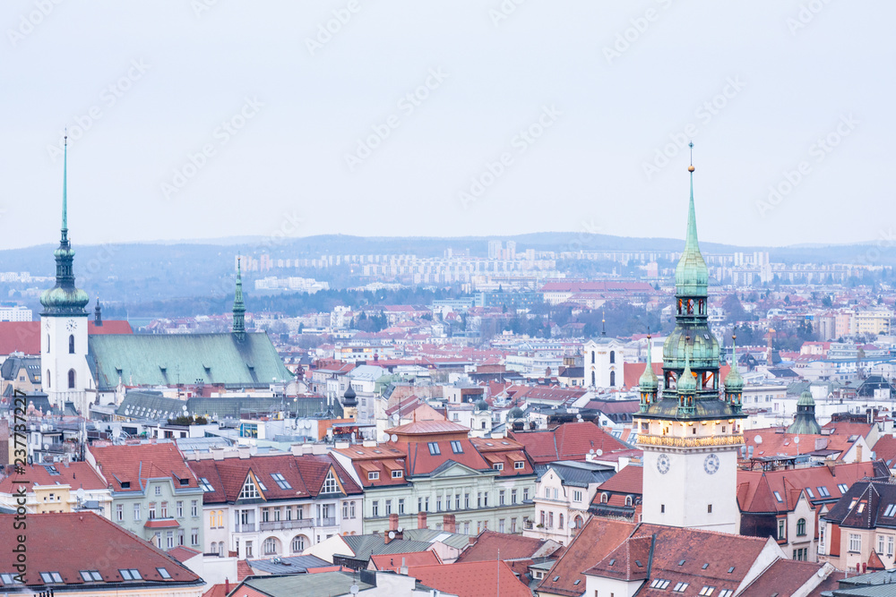 Fototapeta premium Brno view, Czech Republic, Europe