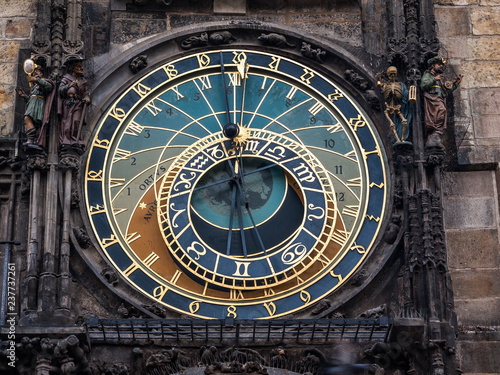 Photography Prague astronomical clock
