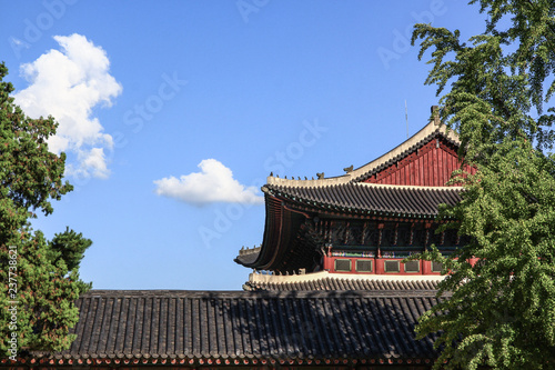 Gyeonghoeru of Gyeongbokgung palace in Seoul, Korea.