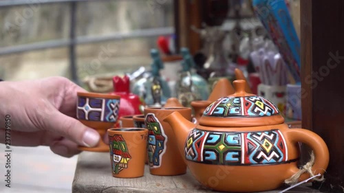 Georgian national souvenirs. Georgia, Tbilisi 