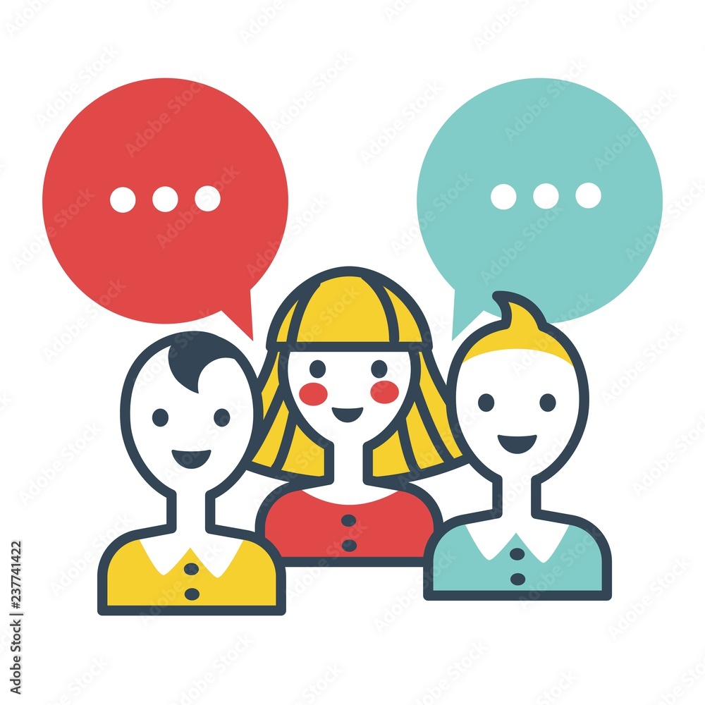 Voters thinking people ready to speak out ideas Voters thinking people ready to speak out ideas