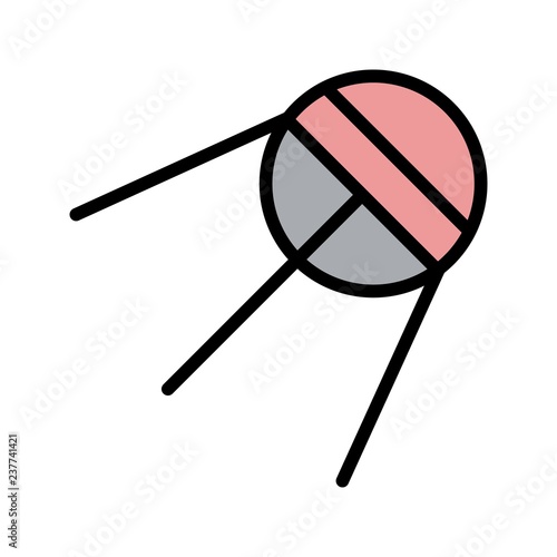 Sputnik Vector Icon