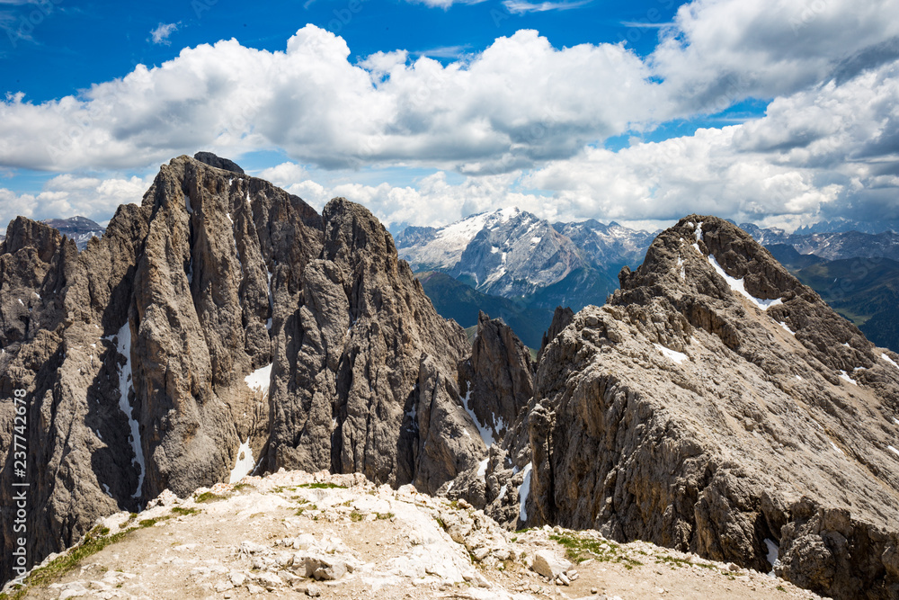 Fototapeta premium mountain summit alps