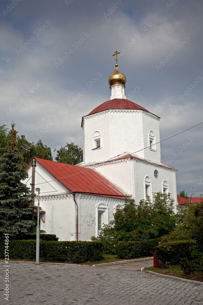 Church of the Nativity in Syzran in the territory of the Kremlin. 
