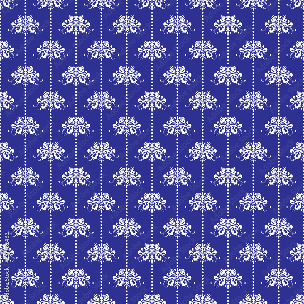Seamless Damask Pattern Seamless Damask Pattern