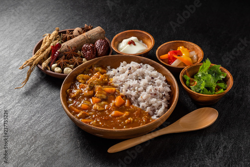 カレーライス Curry and rice