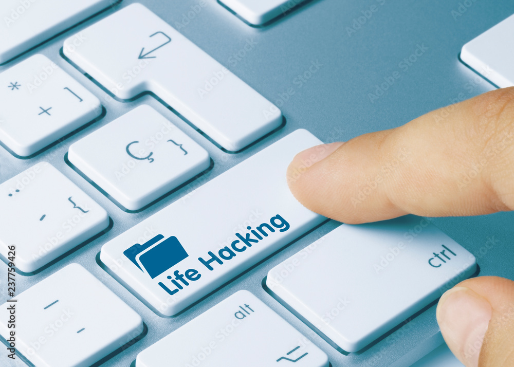 Fototapeta premium Life Hacking