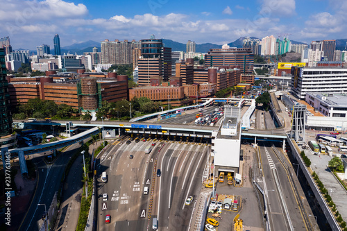 Photography cross harbor tunnel