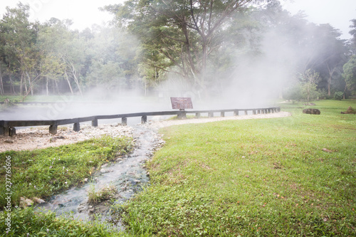 Natural Green Hot Spring Pool, Natural Hot Spring