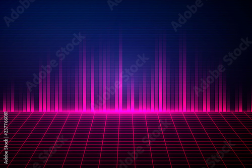 Abstract equalizer background