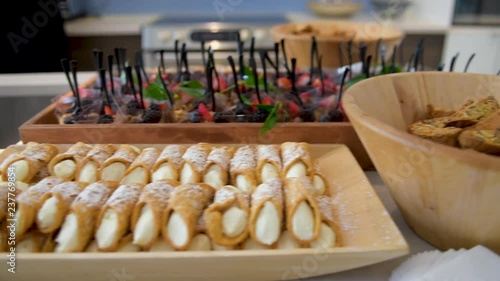 Cannolis & Other various desserts