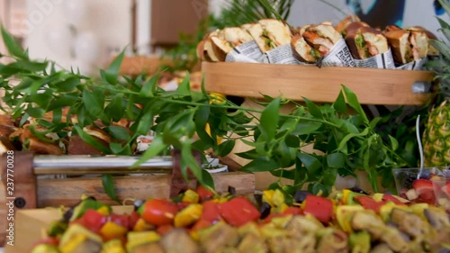 All Types of Food on Display