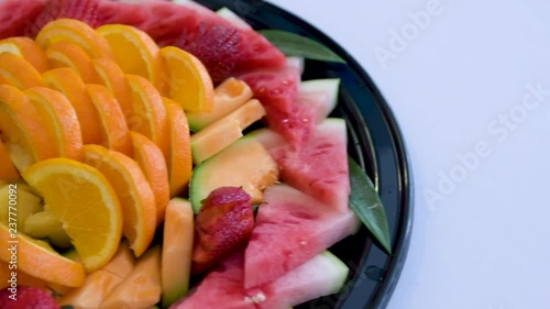 Panning Across a Fruit Plate