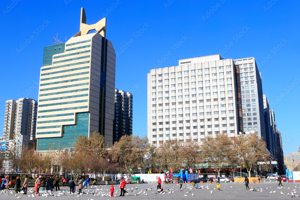 Obraz premium Urban landscape