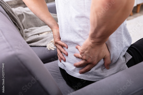 Man Having Back Pain