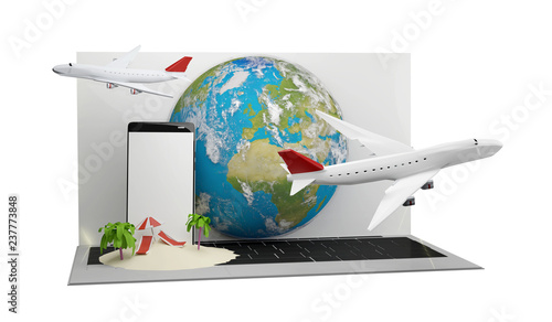 airplanes with computer scr...