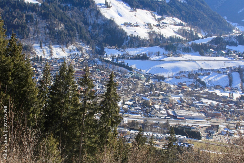 View to Schladming, Austria