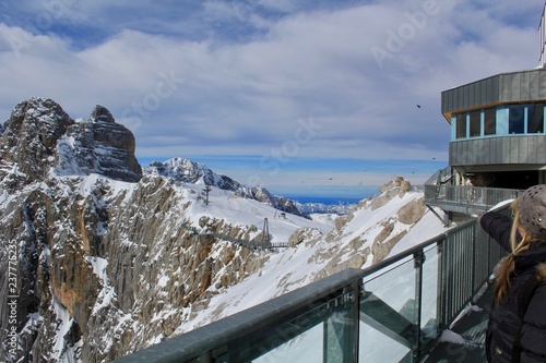 View from the Dachstein Glacier, Austria
