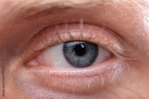 Close-up Of A Man's Eye