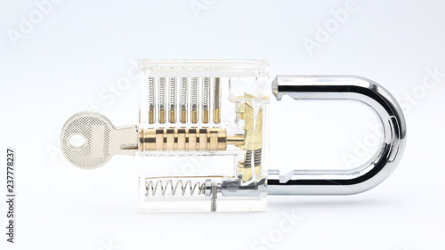   the padlock  like concept of security